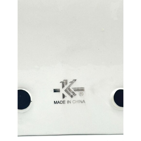 Ceramic Magnolia Flower 2 prong Wall Hanging - Picture 5 of 5